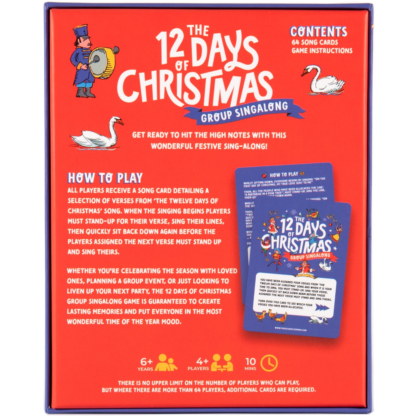 The 12 Days of Christmas Group Singalong: the hilarious singing party game