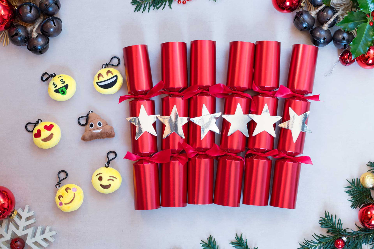 Fortune Telling Christmas Crackers (6 x 12-inch Crackers)