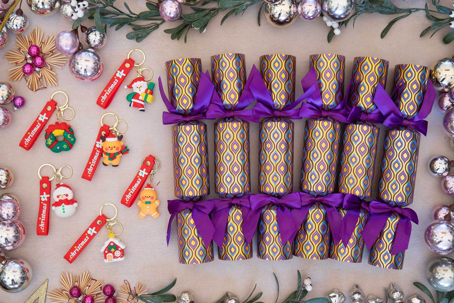 The Great Christmas Quiz Christmas Crackers (6 x 13-inch Crackers)