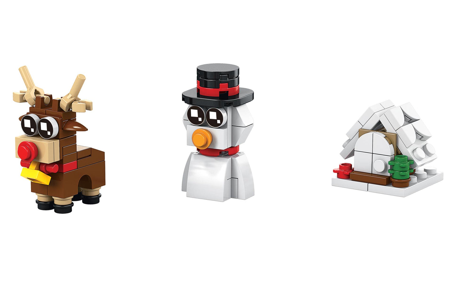 Christmas Building Block Christmas Crackers (6 x 12-inch Crackers)