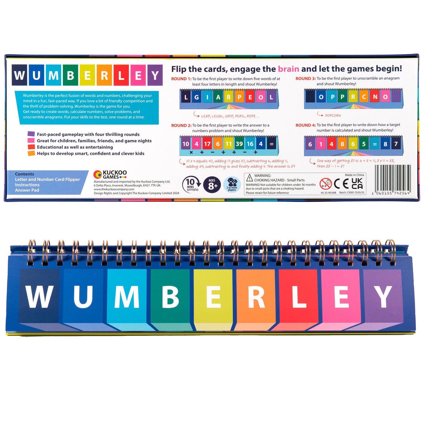 Wumberley: the ultimate brain game where words and numbers collide
