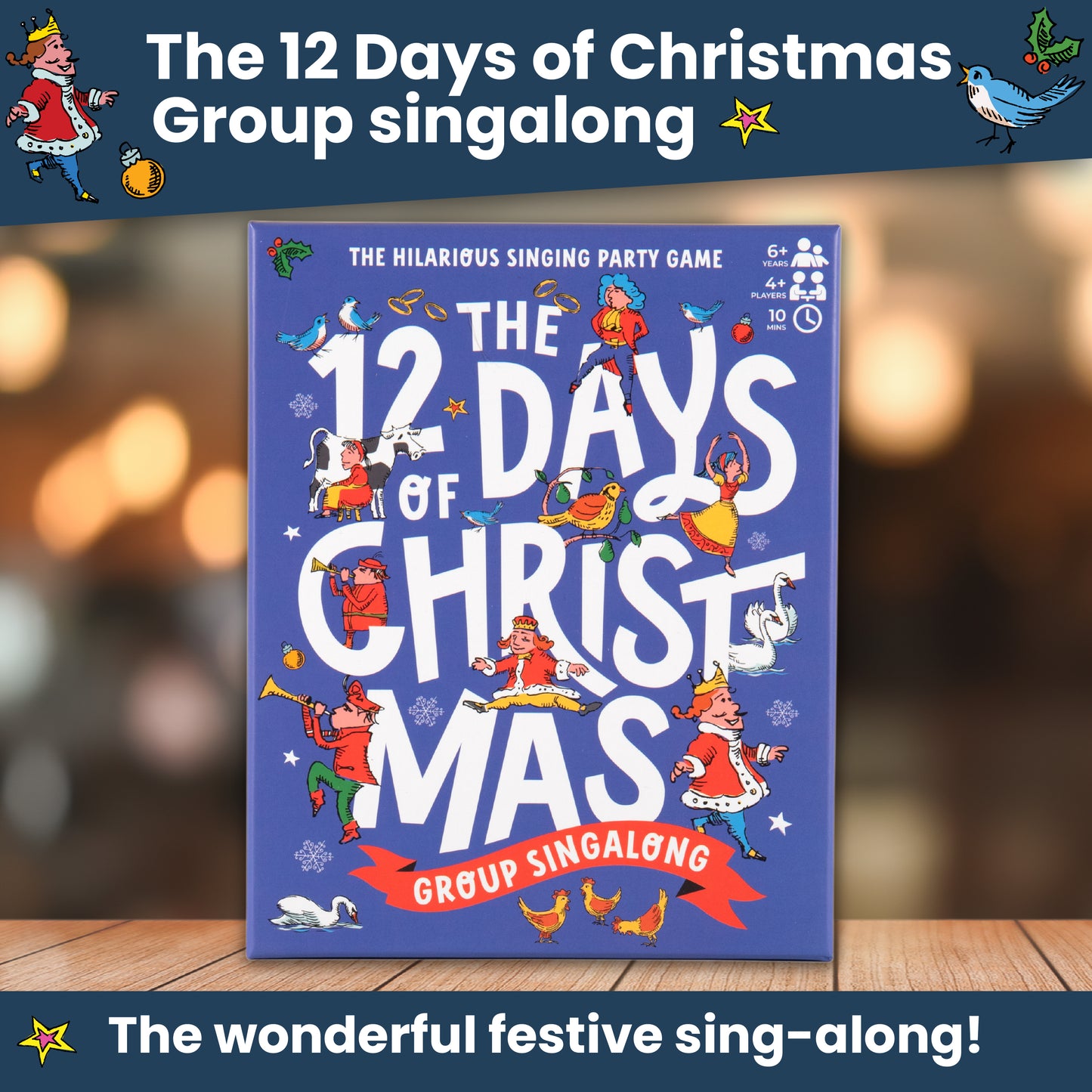 The 12 Days of Christmas Group Singalong: the hilarious singing party game