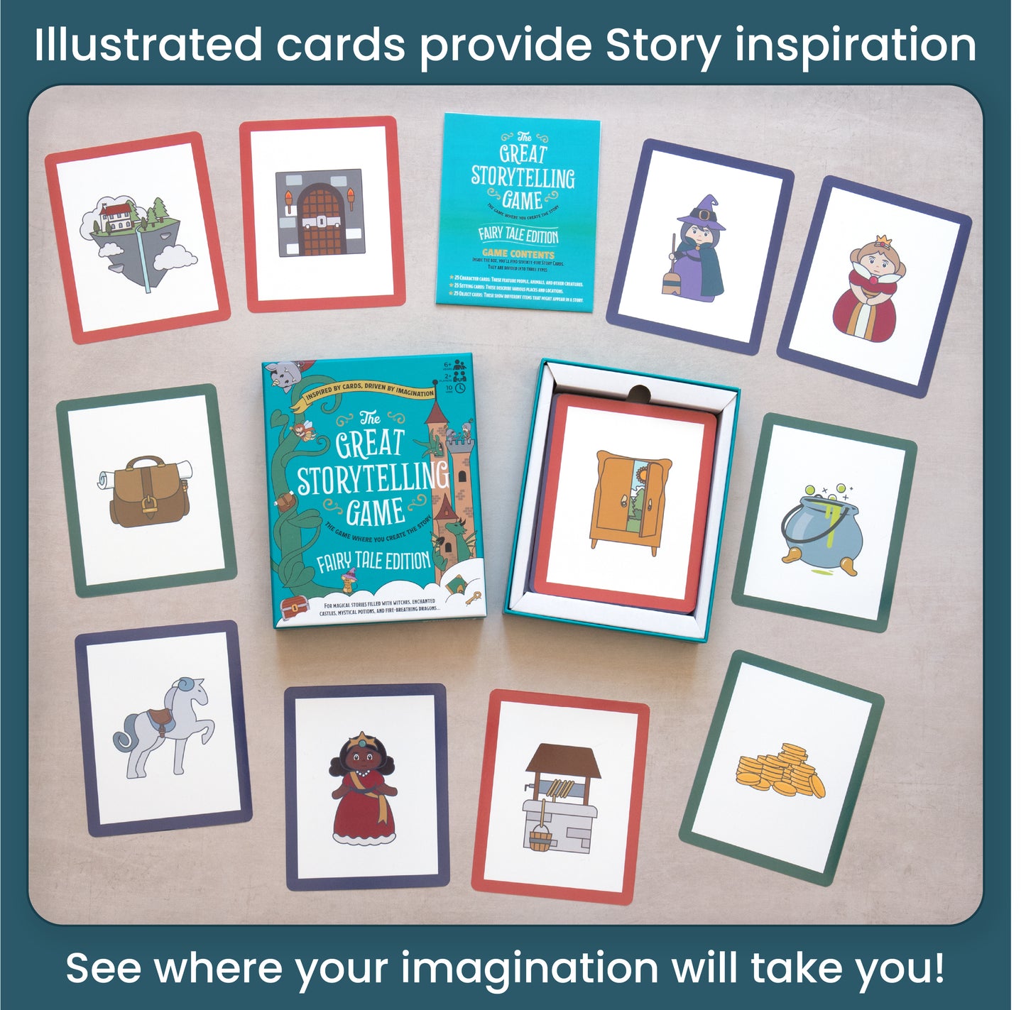 The Great Story Telling Game: Create your own Story (Fairy Tale Edition)