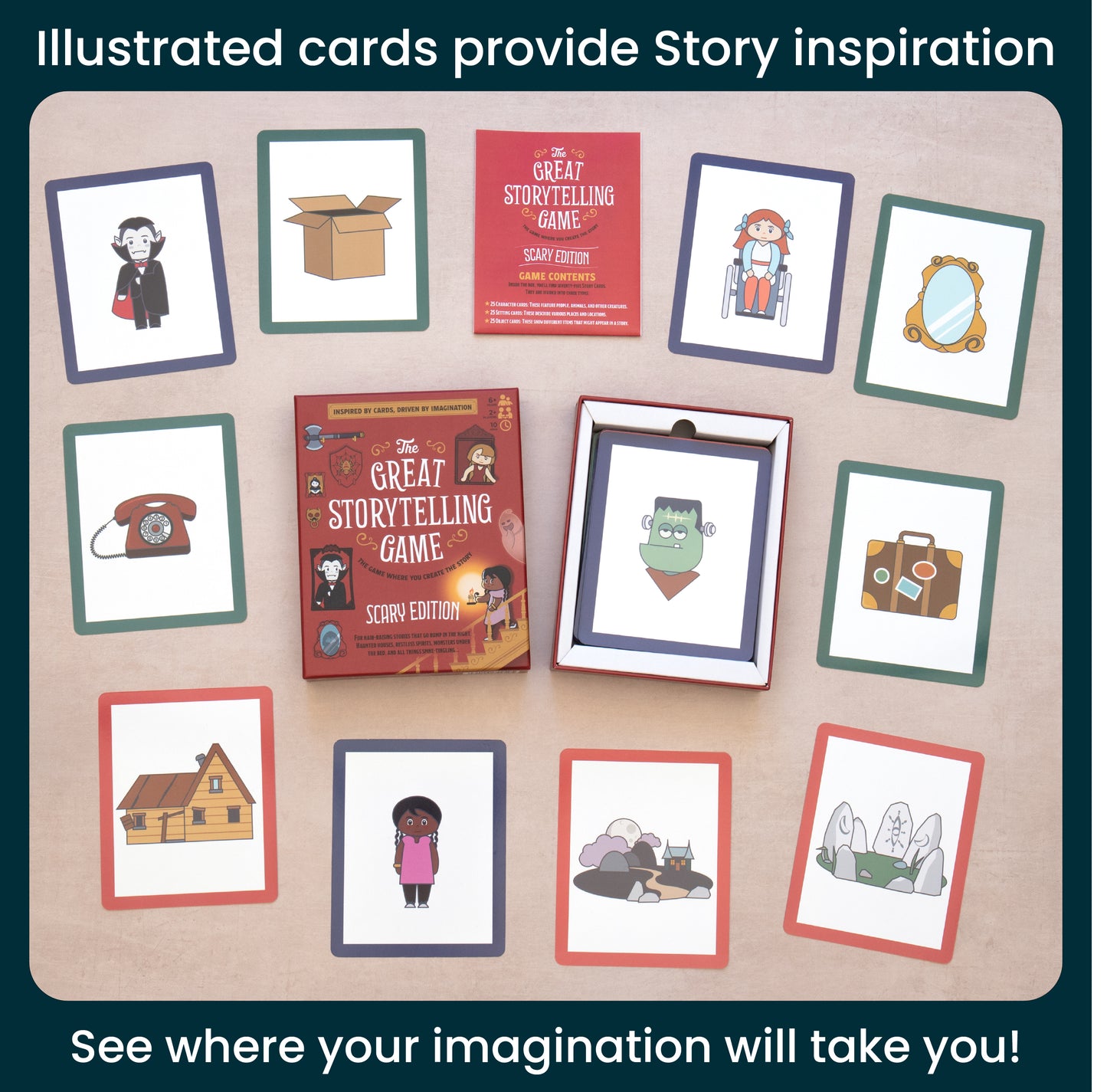 The Great Story Telling Game: Create your own Story (Scary Edition)