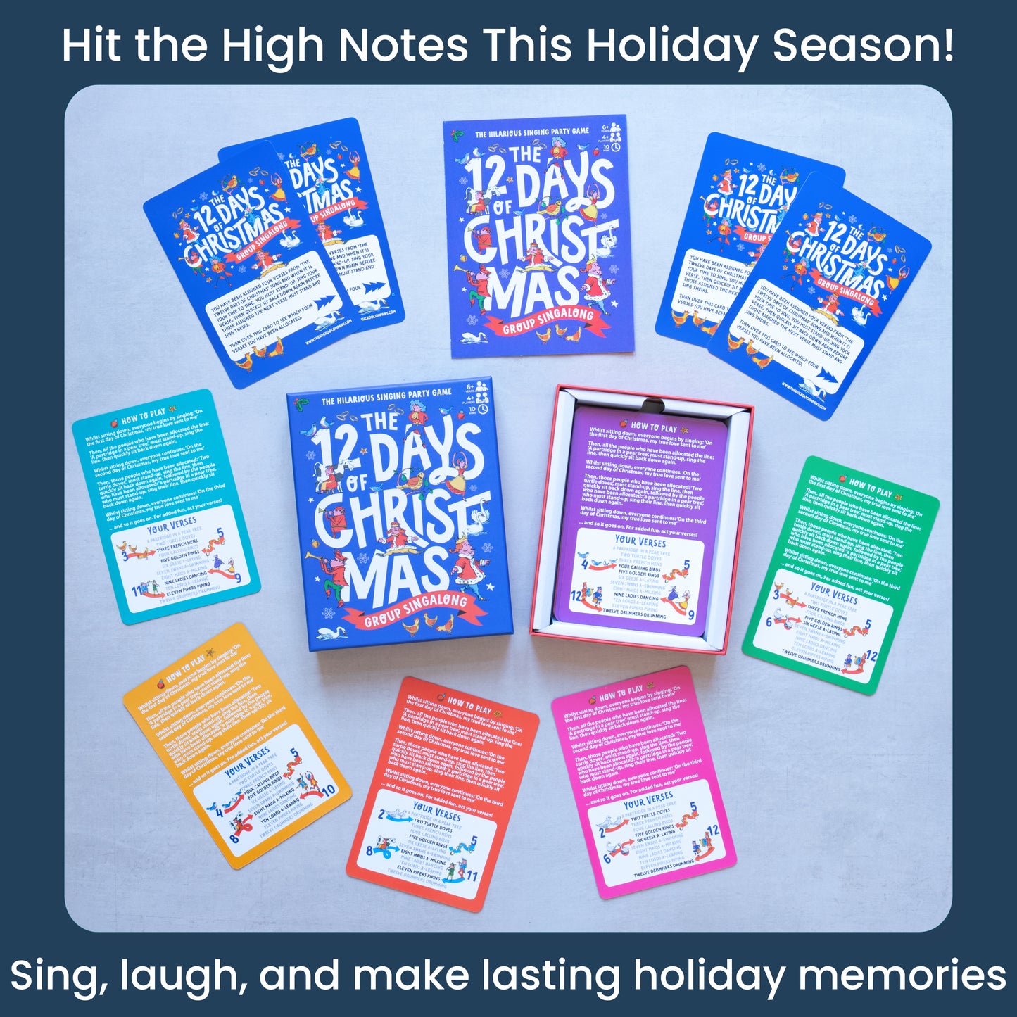 The 12 Days of Christmas Group Singalong: the hilarious singing party game