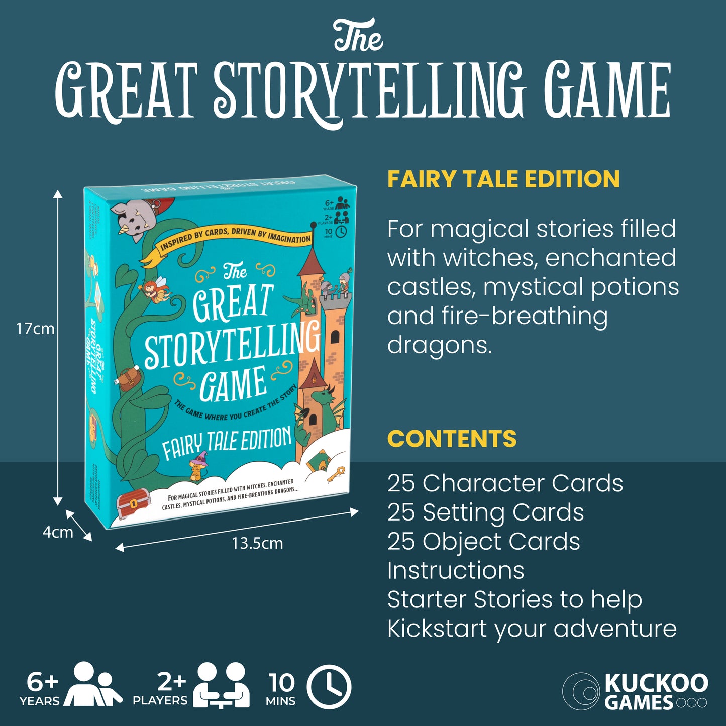 The Great Story Telling Game: Create your own Story (Fairy Tale Edition)