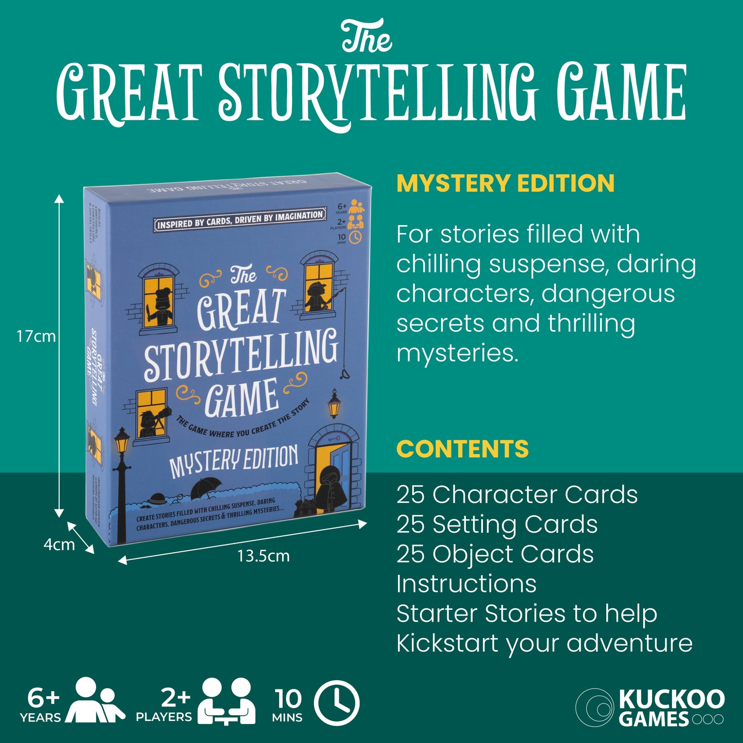 The Great Story Telling Game: Create your own Story (Mystery Edition)