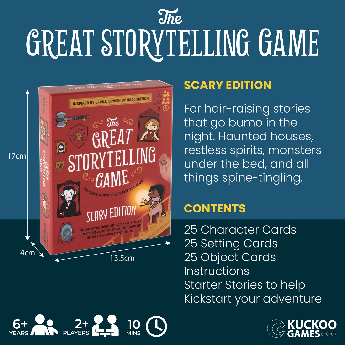 The Great Story Telling Game: Create your own Story (Scary Edition)