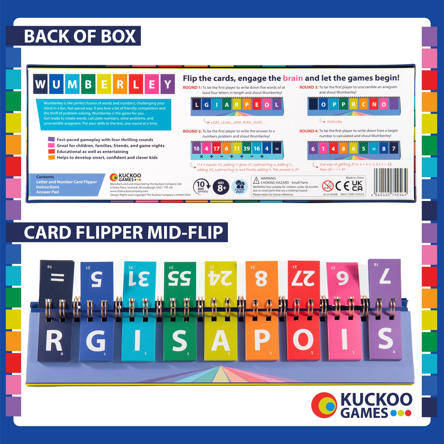 Wumberley: the ultimate brain game where words and numbers collide