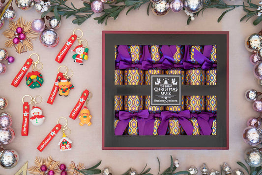 The Great Christmas Quiz Christmas Crackers (6 x 13-inch Crackers)