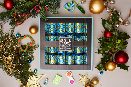 Fidget Christmas Crackers (6 x 12-inch Crackers)