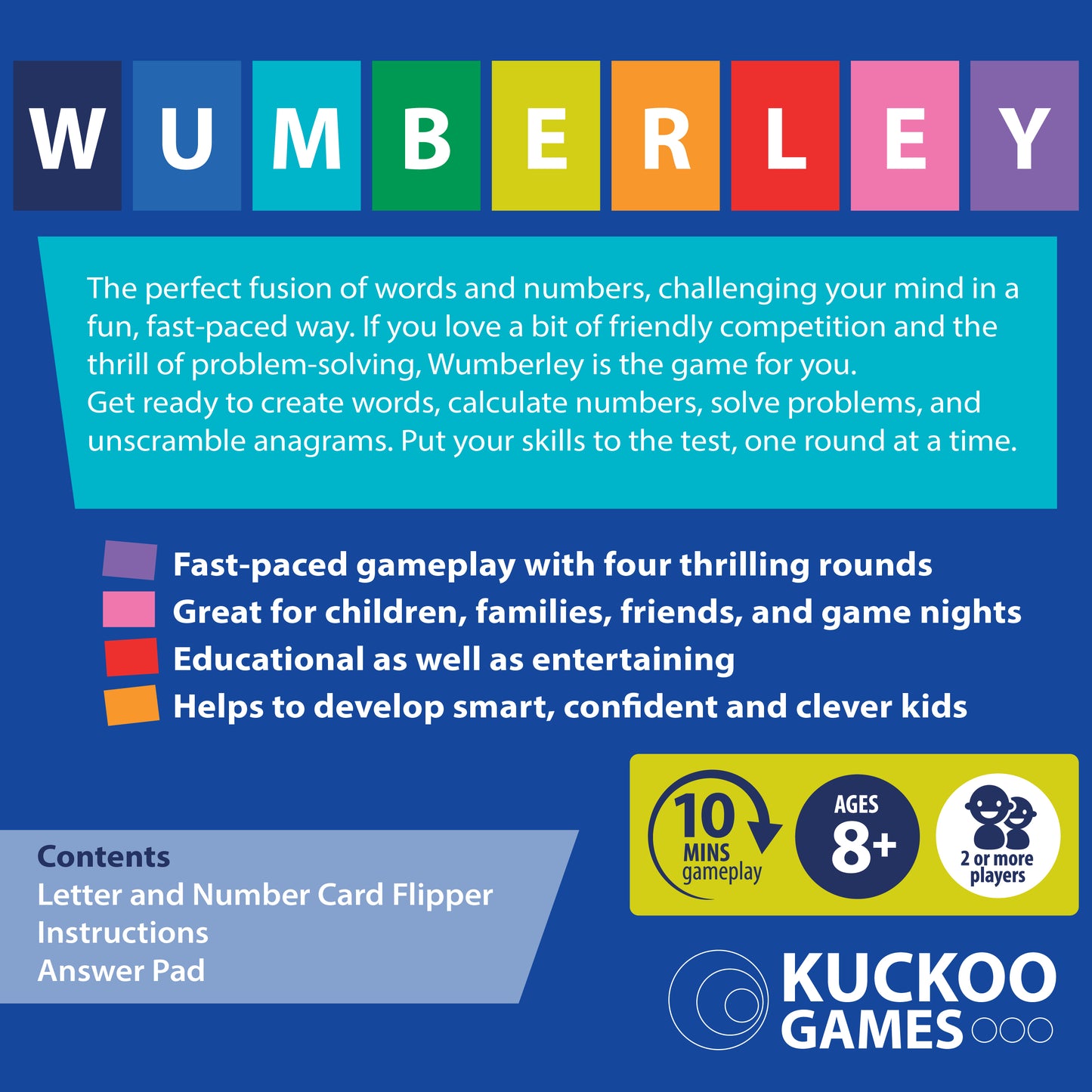 Wumberley: the ultimate brain game where words and numbers collide
