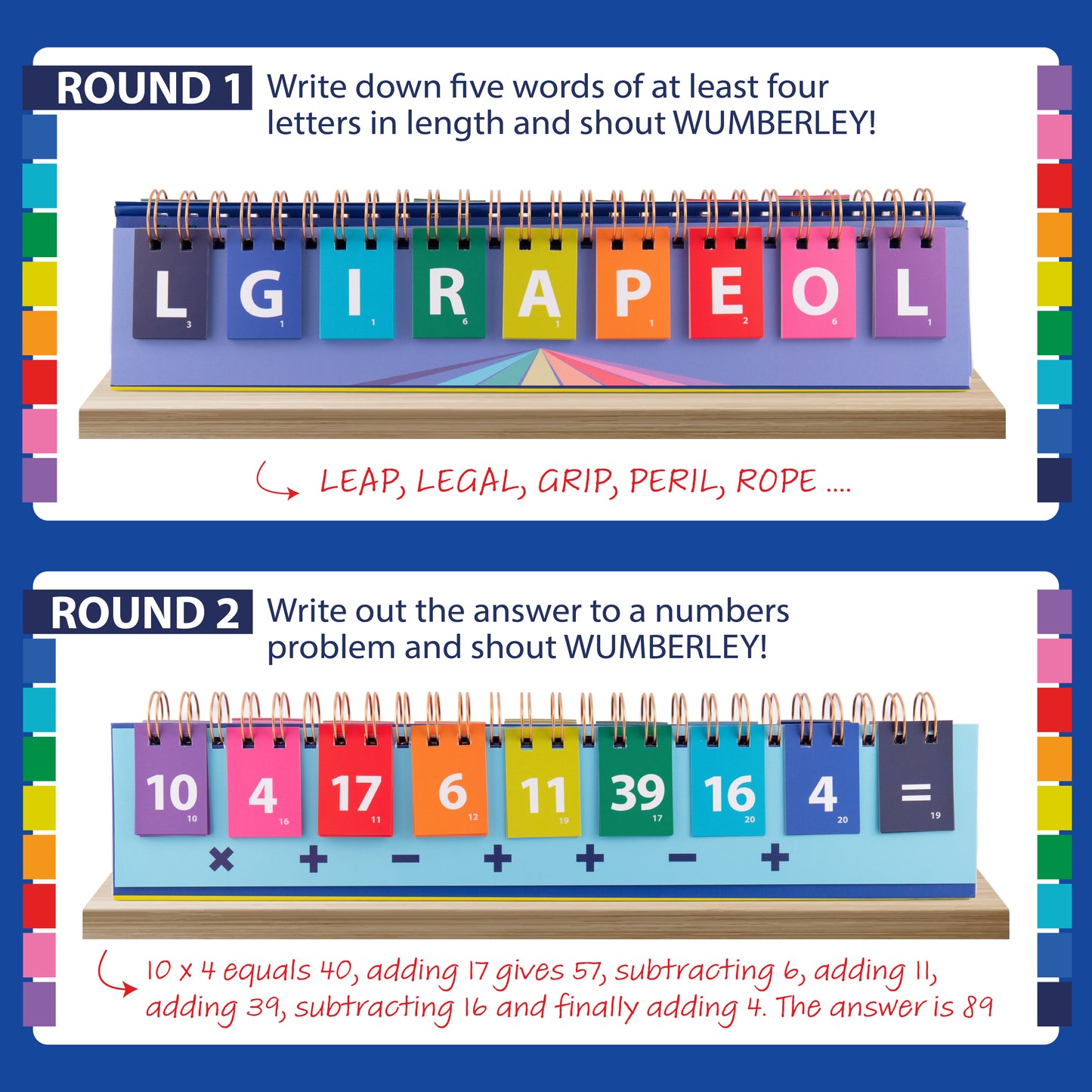 Wumberley: the ultimate brain game where words and numbers collide